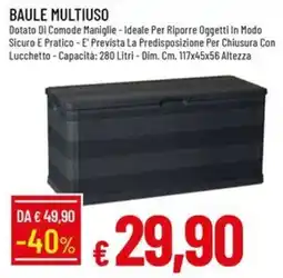 IperFamila Baule multiuso offerta