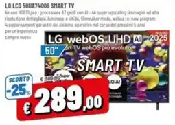 Famila Market LG LCD 50UA74006 SMART TV offerta
