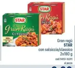 Talento Professional Store Gran ragù STAR offerta