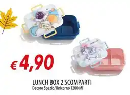 Galassia Lunch Box 2 Scomparti offerta