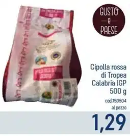 Talento Professional Store Cipolla rossa di Tropea Calabria IGP offerta