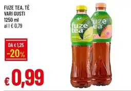 IperFamila Fuze tea offerta