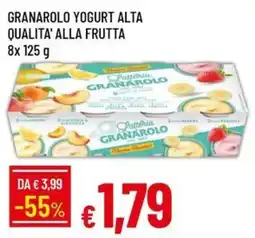 IperFamila Yogurt alta qualità alla frutta Granarolo offerta