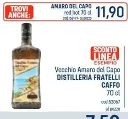 Talento Professional Store Vecchio Amaro del Capo offerta