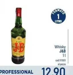 Talento Professional Store Whisky J&B offerta