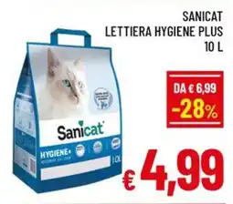 Famila Market Sanicat lettiera hygiene plus offerta