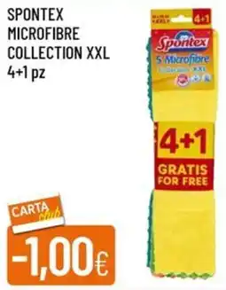 IperFamila Spontex microfibra collection xxl offerta