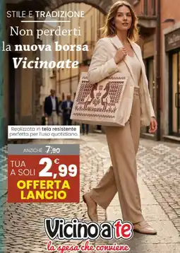 Vicino a te supermercati borsa Vicinoate offerta