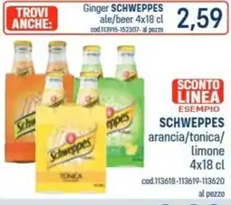 Talento Professional Store Schweppes tonica offerta