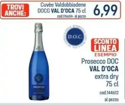 Talento Professional Store Prosecco DOC VAL D'OCA offerta