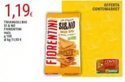 Doro Daily Triangoli bio Si & No Fiorentini offerta