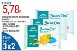 Doro Daily Biscotti senza zuccheri aggiunti Buoni Così Galbusera offerta