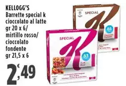 Rossotono Carrefour Kellogg's Barrette special k offerta