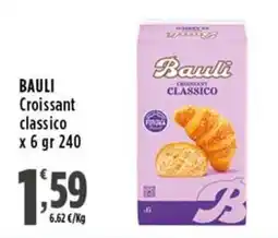 Rossotono Carrefour Bauli Croissant classico offerta