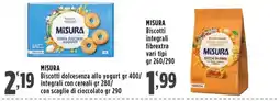 Rossotono Carrefour Biscotti dolcesenza allo yogurt Misura offerta