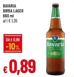 IperFamila Bavaria birra lager offerta