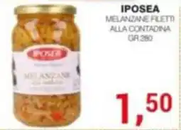 Supermercati Spesa Mia Iposea melanzane filetti alla contadina offerta