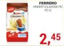 Supermercati Spesa Mia Ferrero Kinder Colazione Più offerta