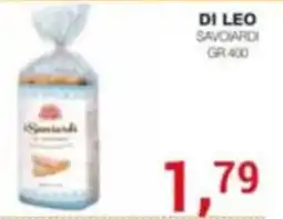 Supermercati Spesa Mia Savoiardi Di Leo offerta