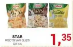 Supermercati Spesa Mia Star risotti vari gusti offerta