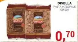 Supermercati Spesa Mia Divella pasta integrale offerta