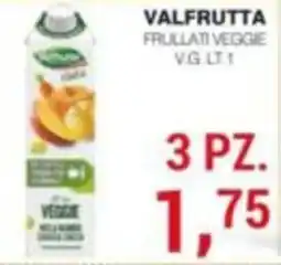 Supermercati Spesa Mia Valfrutta frullati veggie offerta
