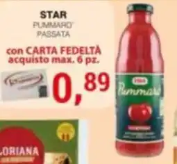 Supermercati Spesa Mia Star Pummard Passata offerta