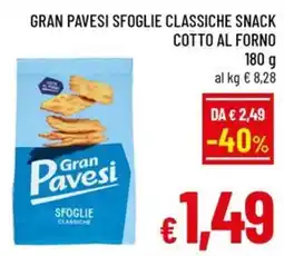 Famila Market Gran Pavesi Sfoglie Classiche offerta