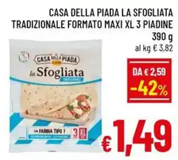 Famila Market Casa della Piada la Sfogliata offerta