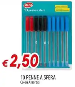 Galassia Selex 10 penne a sfera offerta