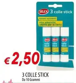 Galassia SELEX 3 colle stick offerta