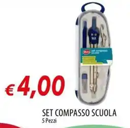 Galassia Set compasso scuola offerta