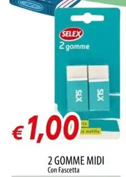 Galassia Gomme midi Selex offerta