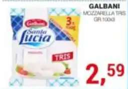 Supermercati Spesa Mia Galbani mozzarella tris offerta