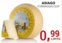 Supermercati Spesa Mia Asiago Formaggio Dop offerta
