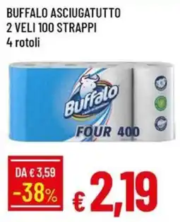 IperFamila Buffalo asciugatutto offerta