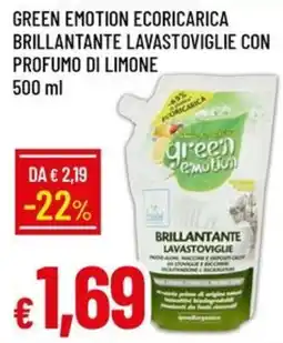 IperFamila Green Emotion brillantante lavastoviglie offerta