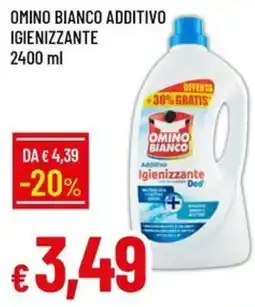 IperFamila Omino bianco additivo igienizzante offerta