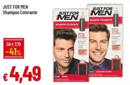 IperFamila Just for Men Shampoo Colorante offerta