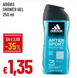 IperFamila Adidas after sport shower gel offerta