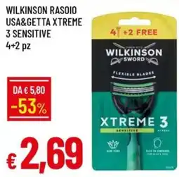 IperFamila Wilkinson rasoio xtreme 3 sensitive offerta
