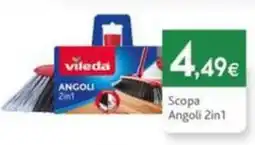 Proshop Vileda Scopa Angoli 2in1 offerta