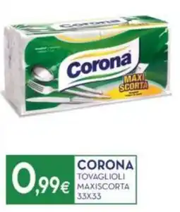 Proshop Corona tovaglioli offerta