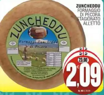 Zuncheddu Formaggio di Pecora Stagionato all'Etto