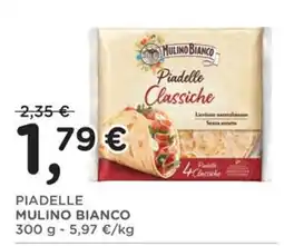Orvea Piadelle Mulino Bianco Classiche offerta