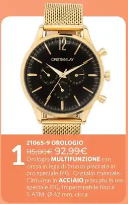 Cristian Lay Orologio Cristian Lay offerta