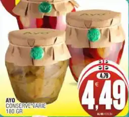 Vicino a te supermercati Ayo conserve varie offerta