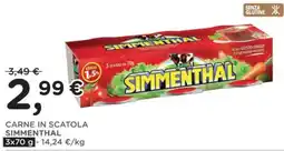 Orvea Carne in scatola Simmenthal offerta