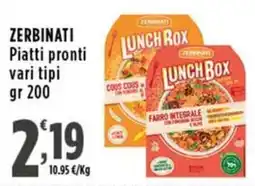 Rossotono Carrefour Zerbinati Piatti pronti offerta