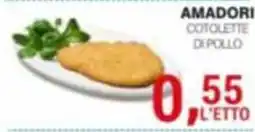 Supermercati Spesa Mia Amadori cotolette di pollo offerta